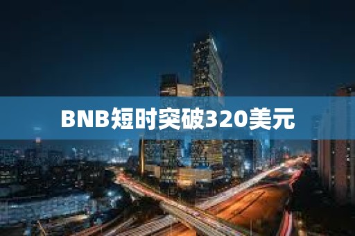 BNB短時突破320美元