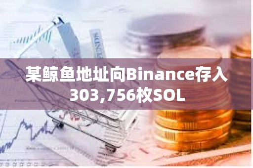 某鯨魚地址向Binance存入303,756枚SOL