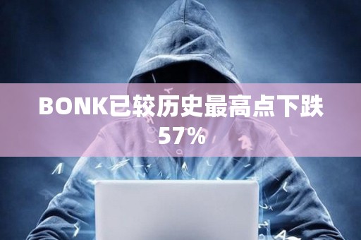 BONK已較歷史最高點下跌57%