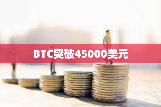 BTC突破45000美元