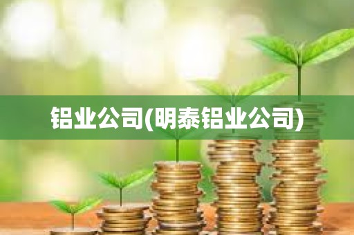 鋁業公司(明泰鋁業公司) 鋁業公司(明泰鋁業公司)