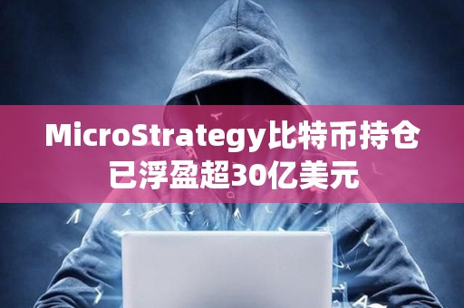 MicroStrategy比特幣持倉已浮盈超30億美元