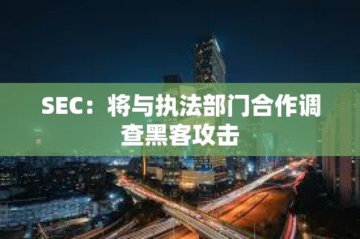 SEC：將與執(zhí)法部門合作調(diào)查黑客攻擊