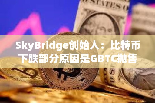SkyBridge創始人：比特幣下跌部分原因是GBTC拋售造成
