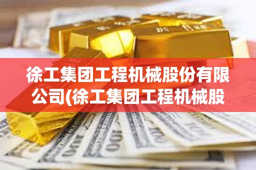 徐工集團(tuán)工程機(jī)械股份有限公司(徐工集團(tuán)工程機(jī)械股份有限公司高技術(shù)裝備分公司)