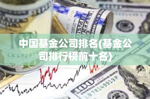 中國基金公司排名(基金公司排行榜前十名)