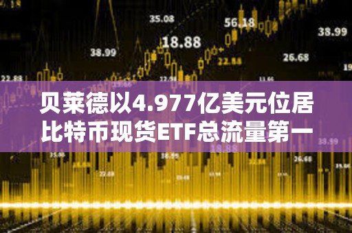 貝萊德以4.977億美元位居比特幣現貨ETF總流量第一