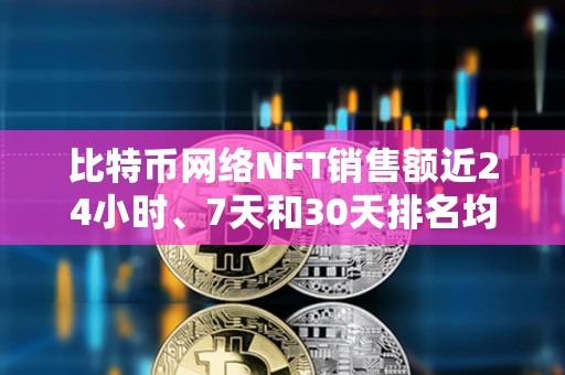 比特幣網絡NFT銷售額近24小時、7天和30天排名均位列第一