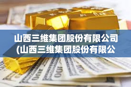 山西三維集團(tuán)股份有限公司(山西三維集團(tuán)股份有限公司董事長(zhǎng))