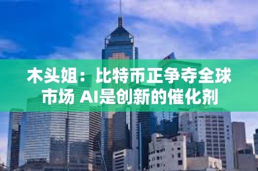 木頭姐：比特幣正爭奪全球市場 AI是創(chuàng)新的催化劑