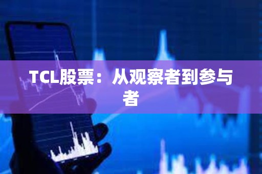 ?TCL股票:從觀察者到參與者 ?TCL股票:從觀察者到參與者