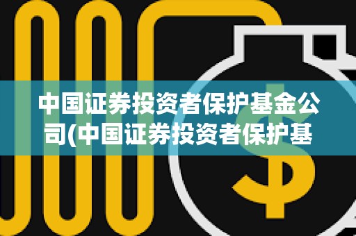 中國證券投資者保護基金公司(中國證券投資者保護基金公司董事長)