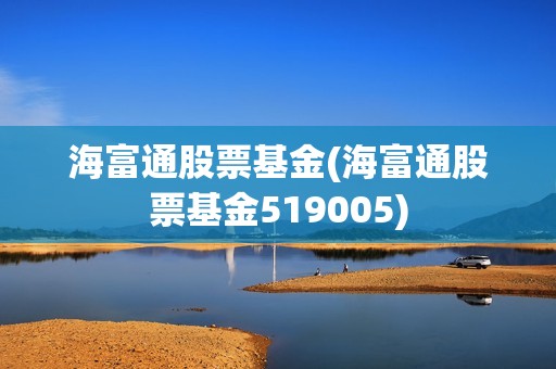海富通股票基金(海富通股票基金519005) 海富通股票基金(海富通股票基金519005)