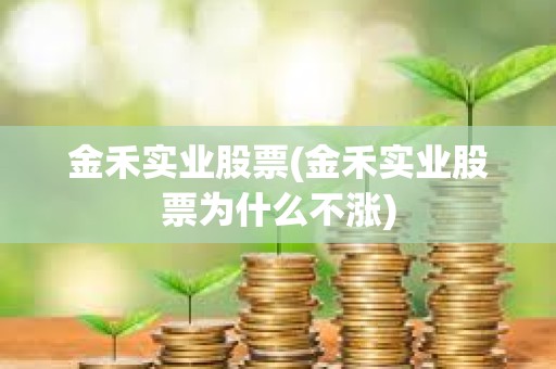 金禾實業股票(金禾實業股票為什么不漲)