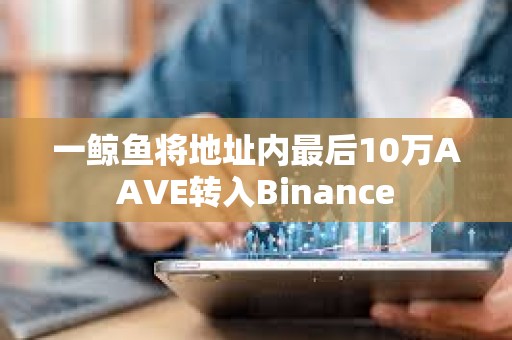 一鯨魚將地址內最后10萬AAVE轉入Binance