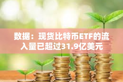 數(shù)據(jù)：現(xiàn)貨比特幣ETF的流入量已超過31.9億美元