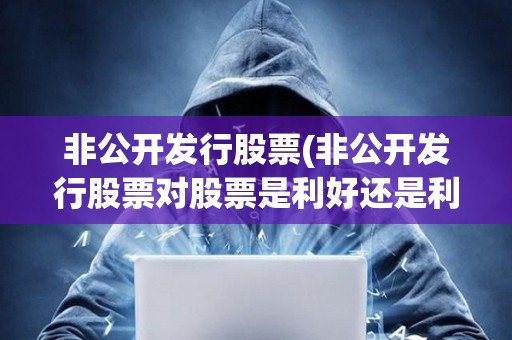 非公開發行股票(非公開發行股票對股票是利好還是利空)