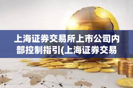 上海證券交易所上市公司內部控制指引(上海證券交易所上市公司規范運作指引)