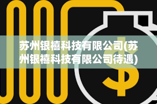 蘇州銀禧科技有限公司(蘇州銀禧科技有限公司待遇)