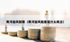 黃河旋風股票（黃河旋風股票是什么概念）