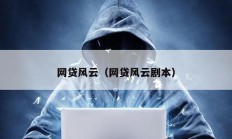 網貸風云（網貸風云劇本）