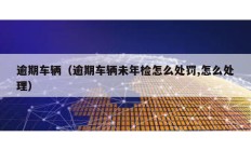 逾期車輛（逾期車輛未年檢怎么處罰,怎么處理）