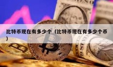 比特幣現在有多少個（比特幣現在有多少個幣）