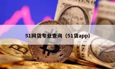 51網(wǎng)貸專業(yè)查詢（51貸app）
