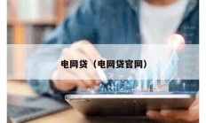 電網(wǎng)貸（電網(wǎng)貸官網(wǎng)）