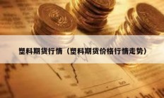 塑料期貨行情（塑料期貨價格行情走勢）