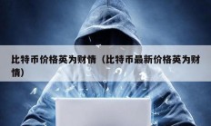 比特幣價格英為財情（比特幣最新價格英為財情）