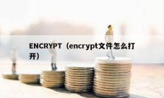 ENCRYPT（encrypt文件怎么打開）