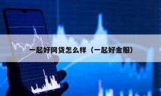 一起好網貸怎么樣（一起好金服）