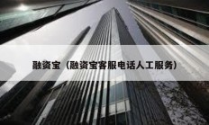 融資寶（融資寶客服電話人工服務）