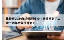 比特幣2024年會漲到多少（比特幣到了二零一四年會發生什么）
