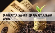 債務(wù)融資工具注冊報(bào)告（債務(wù)融資工具注冊報(bào)告模板）