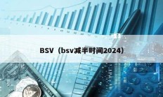 BSV（bsv減半時間2024）