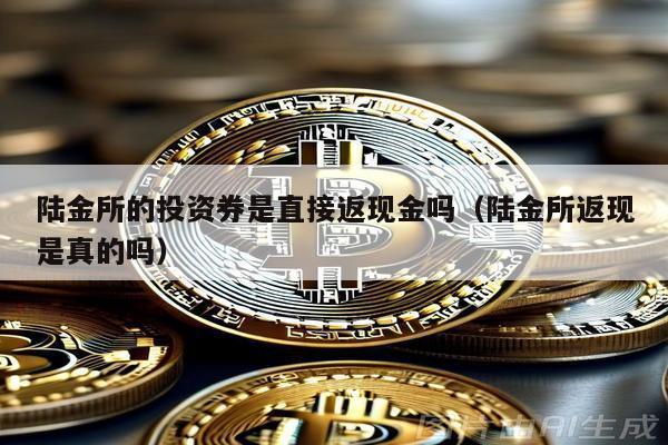 陸金所的投資券是直接返現金嗎(陸金所返現是真的嗎)