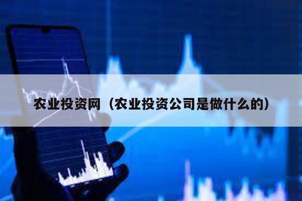 農業投資網(農業投資公司是做什么的)