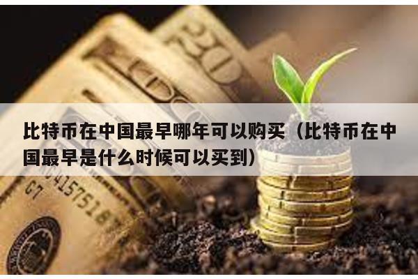 比特幣在中國最早哪年可以購買(比特幣在中國最早是什么時候可以買到)