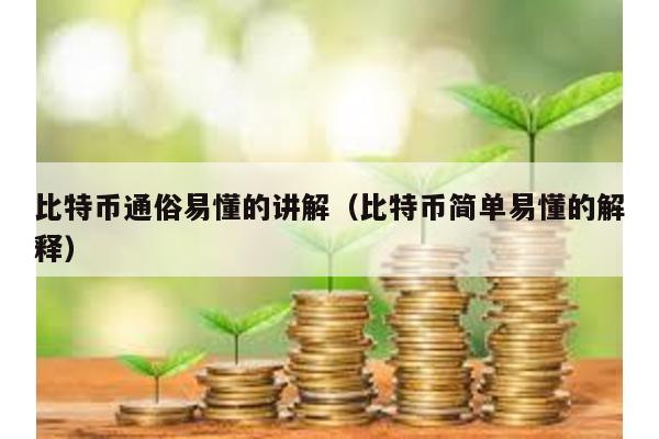 比特幣通俗易懂的講解(比特幣簡(jiǎn)單易懂的解釋)