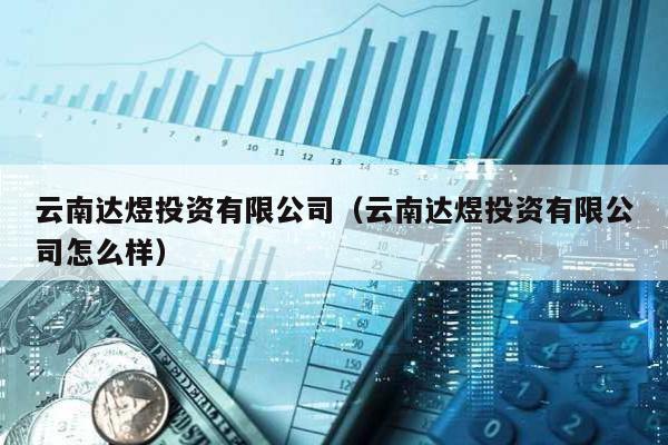 云南達(dá)煜投資有限公司(云南達(dá)煜投資有限公司怎么樣)