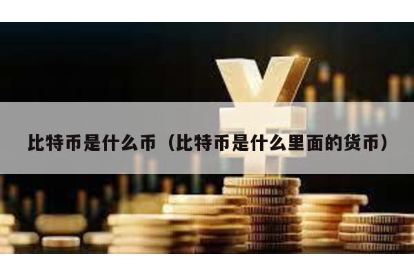 比特幣是什么幣(比特幣是什么里面的貨幣)