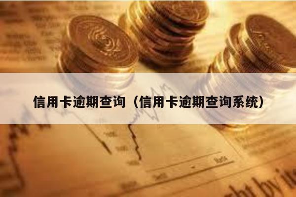 信用卡逾期查詢(信用卡逾期查詢系統)