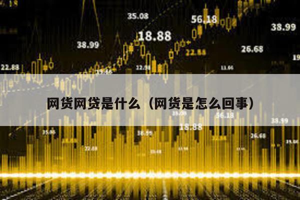 網貨網貸是什么(網貨是怎么回事)