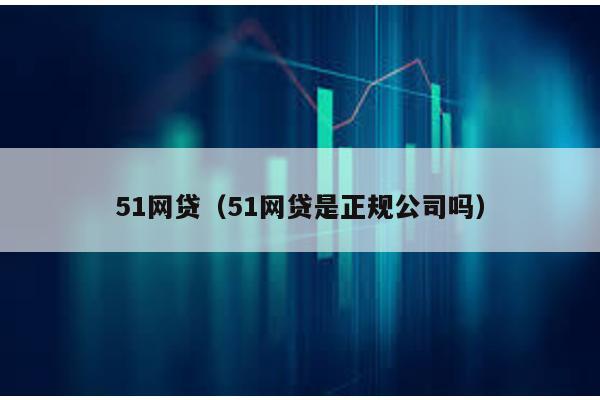 51網貸(51網貸是正規公司嗎)