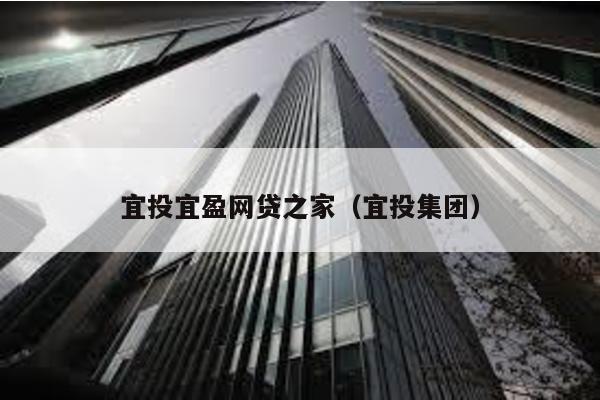 宜投宜盈網貸之家(宜投集團)